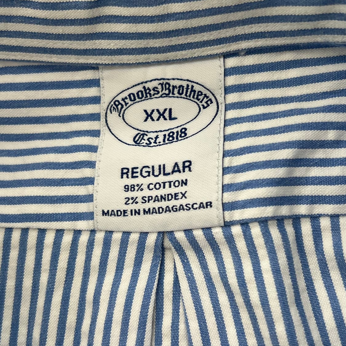 브룩스브라더스 원포켓 스트라이프 셔츠 r2899 상품이미지5