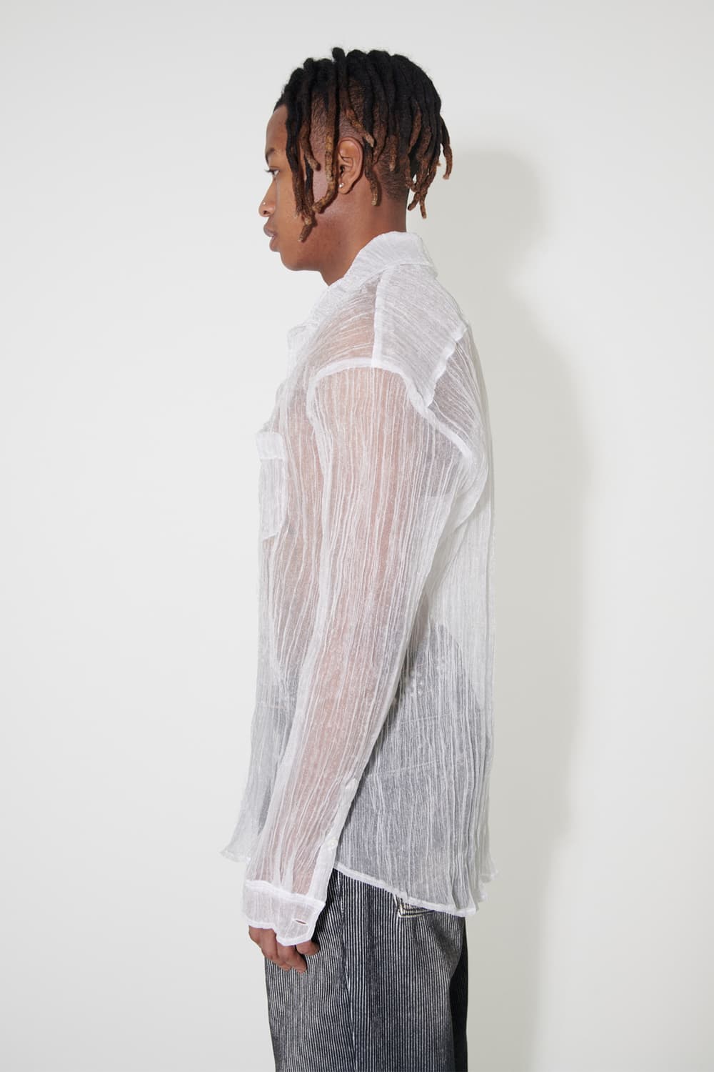 아워레가시 밀키 쿼츠 셔츠 48 새상품  상품이미지7