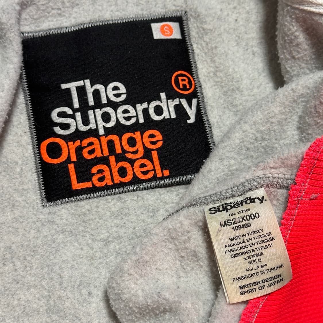 슈퍼드라이 기모 후드집업 상품이미지6