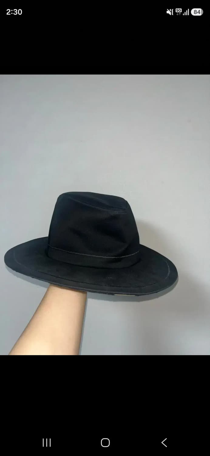 요지야마모토 그라운드와이 페도라 상품이미지1