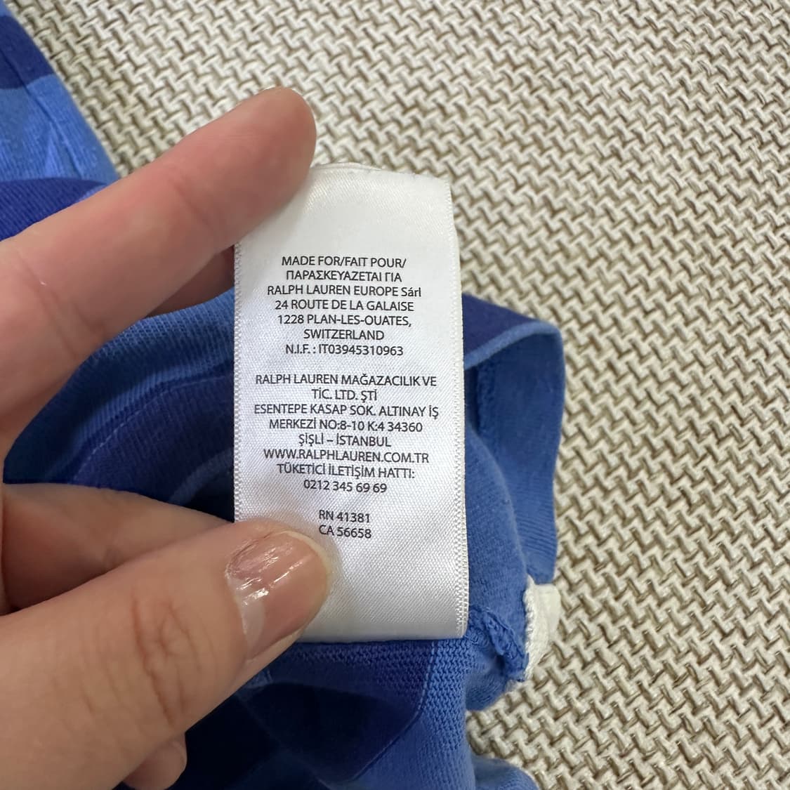 L 키즈 폴로랄프로렌 스트라이프 카라티 0409D 상품이미지3