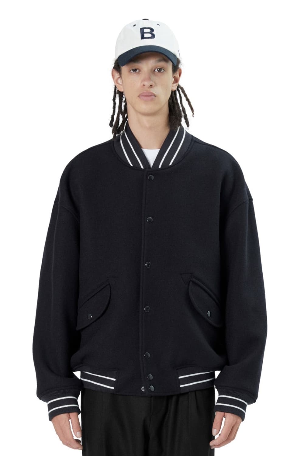 브라운야드 바시티 다크네이비 1사이즈 상품이미지1