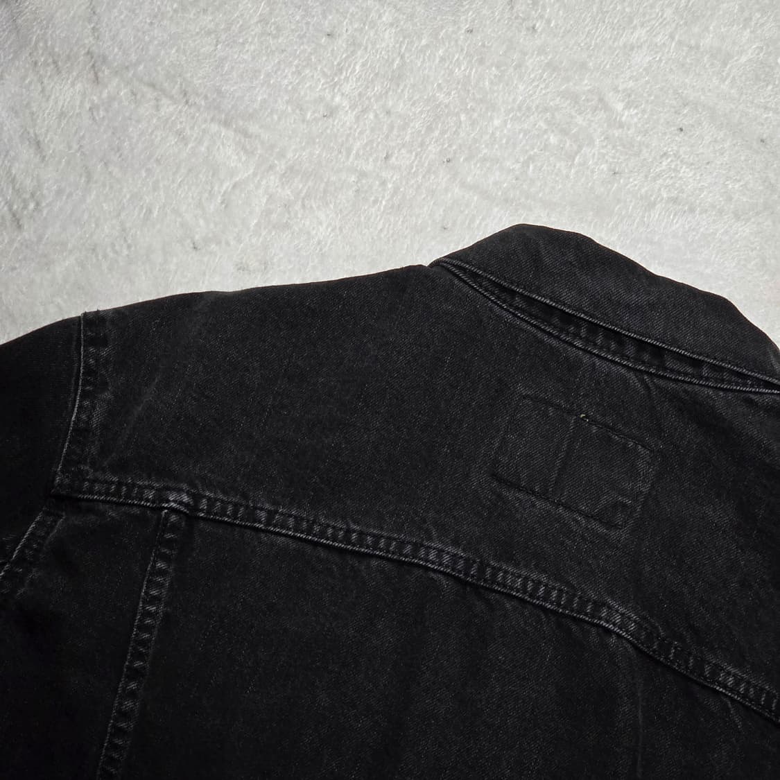 자라 블랙 코튼 트러거 자켓 상품이미지5