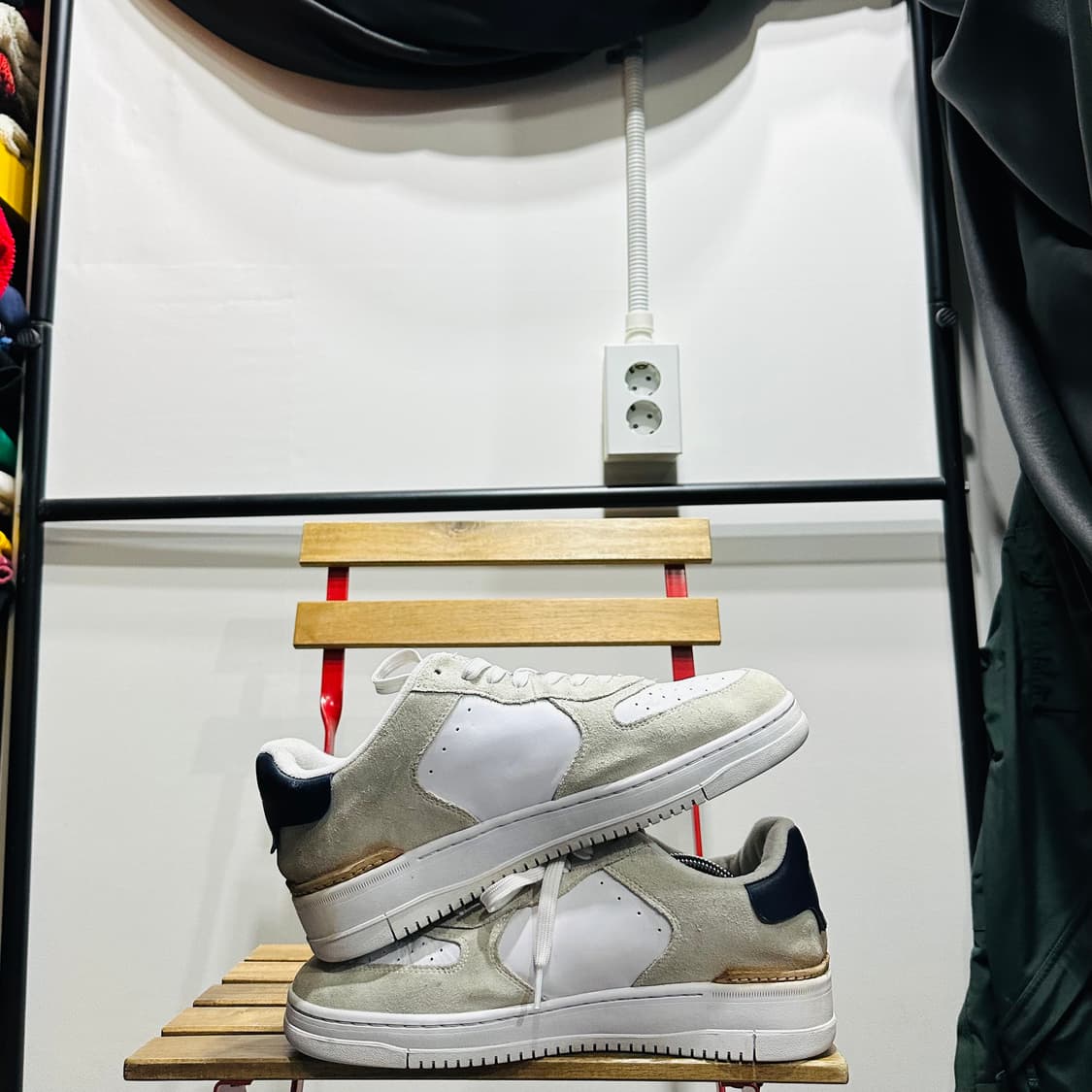 UK11) 285 폴로 운동화 남성 남자 신발 마스터즈 코트 레더 상품이미지8