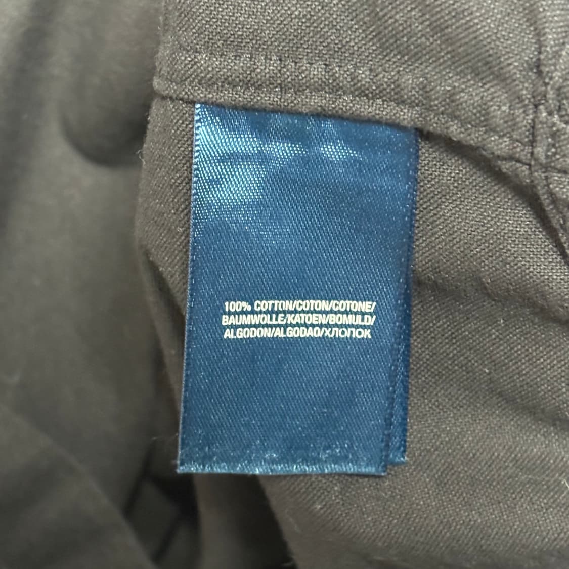 XL 폴로랄프로렌 빅포니 블랙 코튼 셔츠 상품이미지5