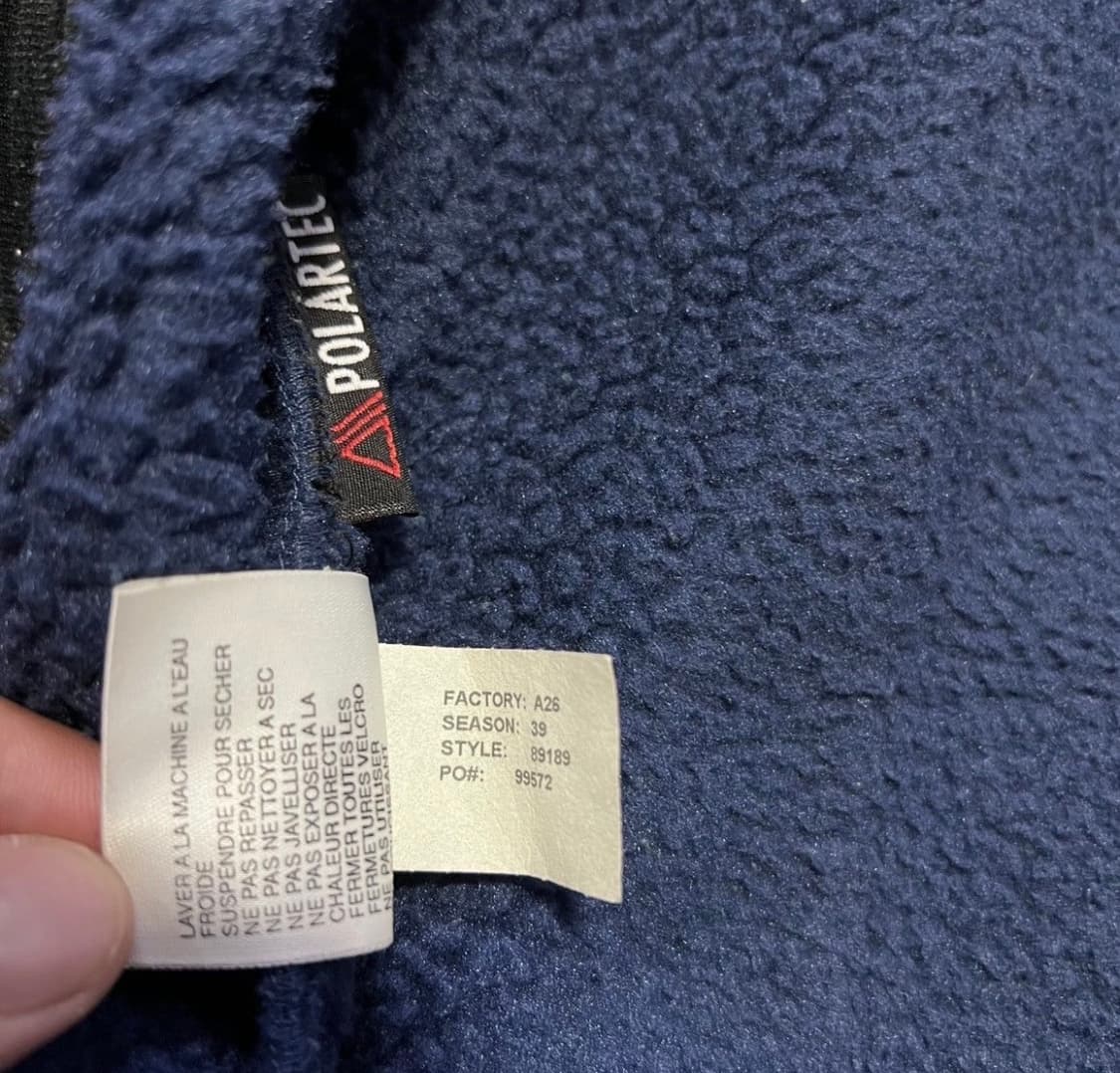 (XL) 90s 더 노스페이스 데날리 써멀 폴라텍 집업 플리스 자켓 상품이미지6