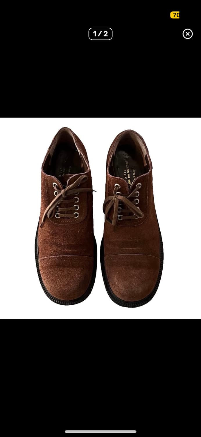 꼼데가르송 트리콧 구두 상품이미지1