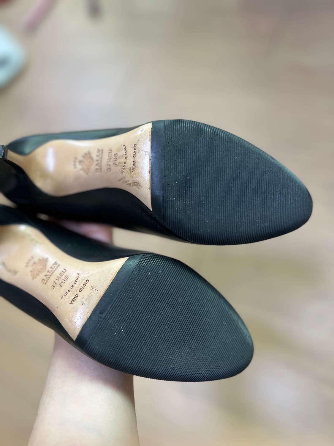 Bally 발리 여성 기본 블랙구두 240 상품이미지6