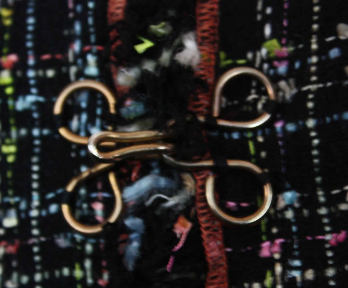 W-4103/모스키노 정품 여성용 트위드 자켓 85 상품이미지4