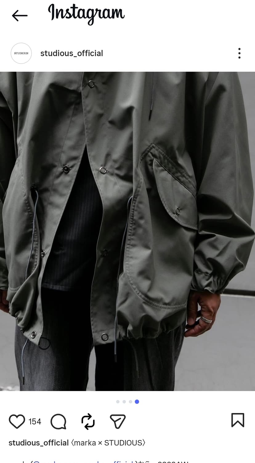 마카웨어 x 스튜디오 스노우 파카 상품이미지1