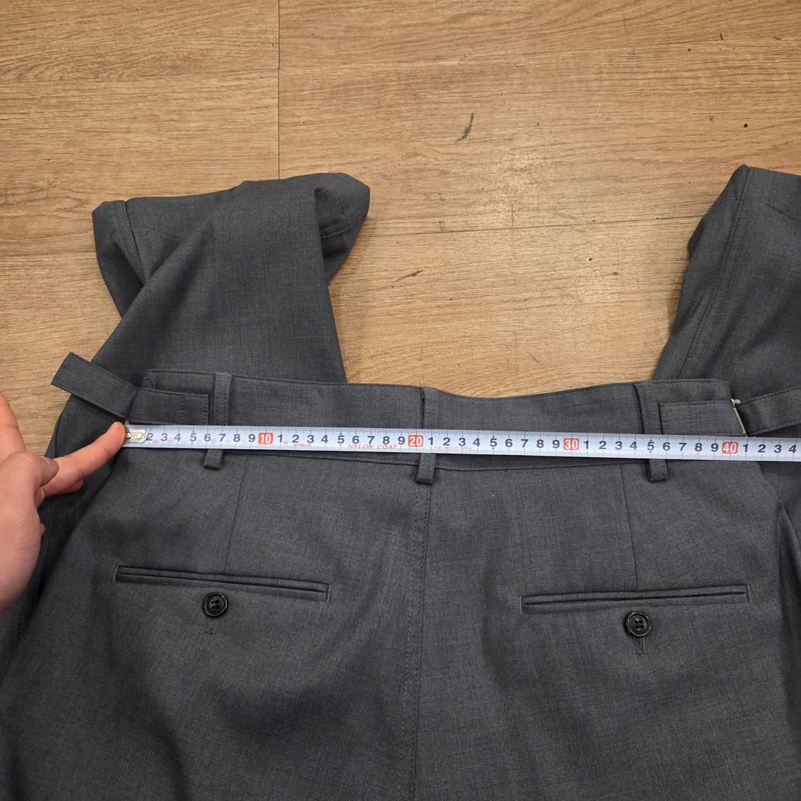 어나더오피스 산티아고 슬랙스 그레이 2사이즈 상품이미지6