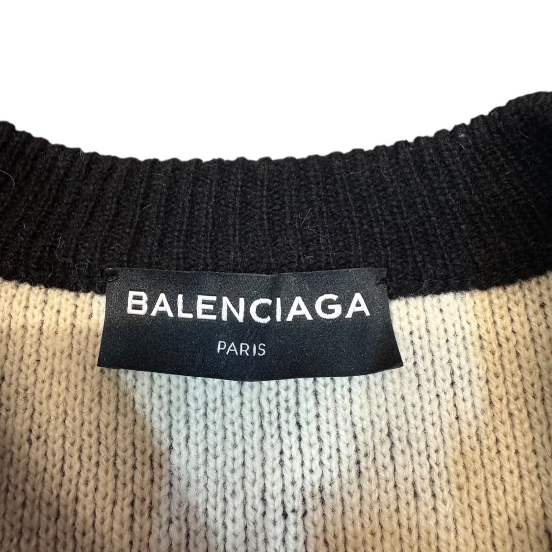 발렌시아가 멀티로고 니트 made in ITALY (S) 상품이미지4