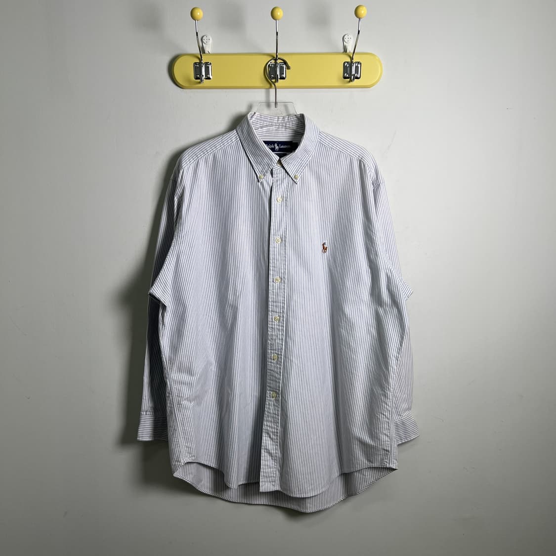 폴로 랄프로렌 스트라이프 옥스포드 셔츠 XL 상품이미지1