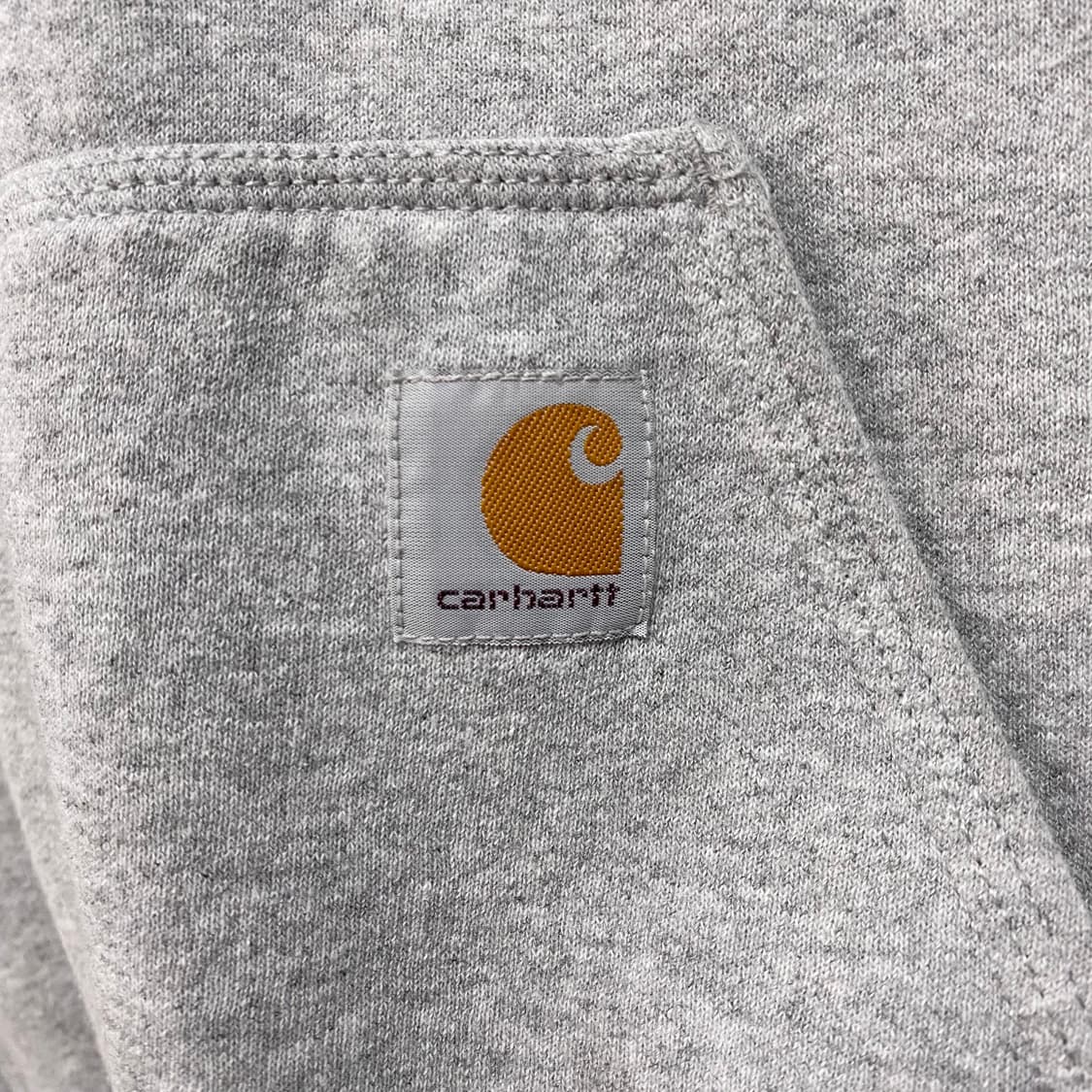 칼하트 루즈핏 미드웨이트 후드집업 헤더그레이 상품이미지3