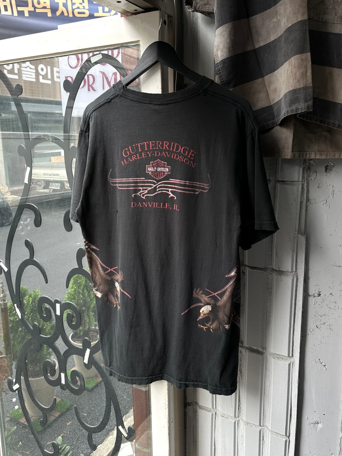 00's USA Made 할리 데이비슨 티셔츠 빈티지 할리티 상품이미지4