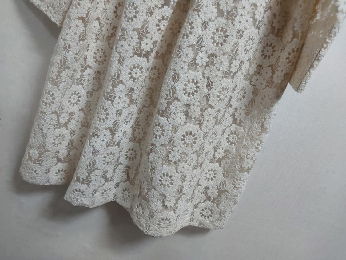 Covergirl 100%면레이스 코트 햅버형 미착 6 상품이미지8