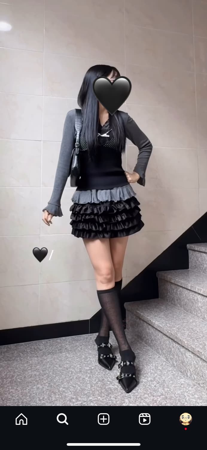 러블리 긱시크 코디 세트 팔아요! 상품이미지1