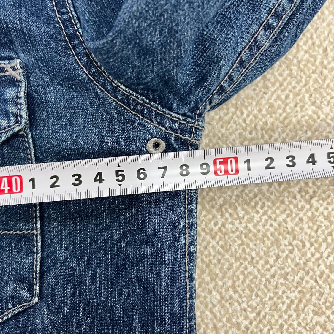 S 타미힐피거 데님 웨스턴 셔츠 0219M 상품이미지6