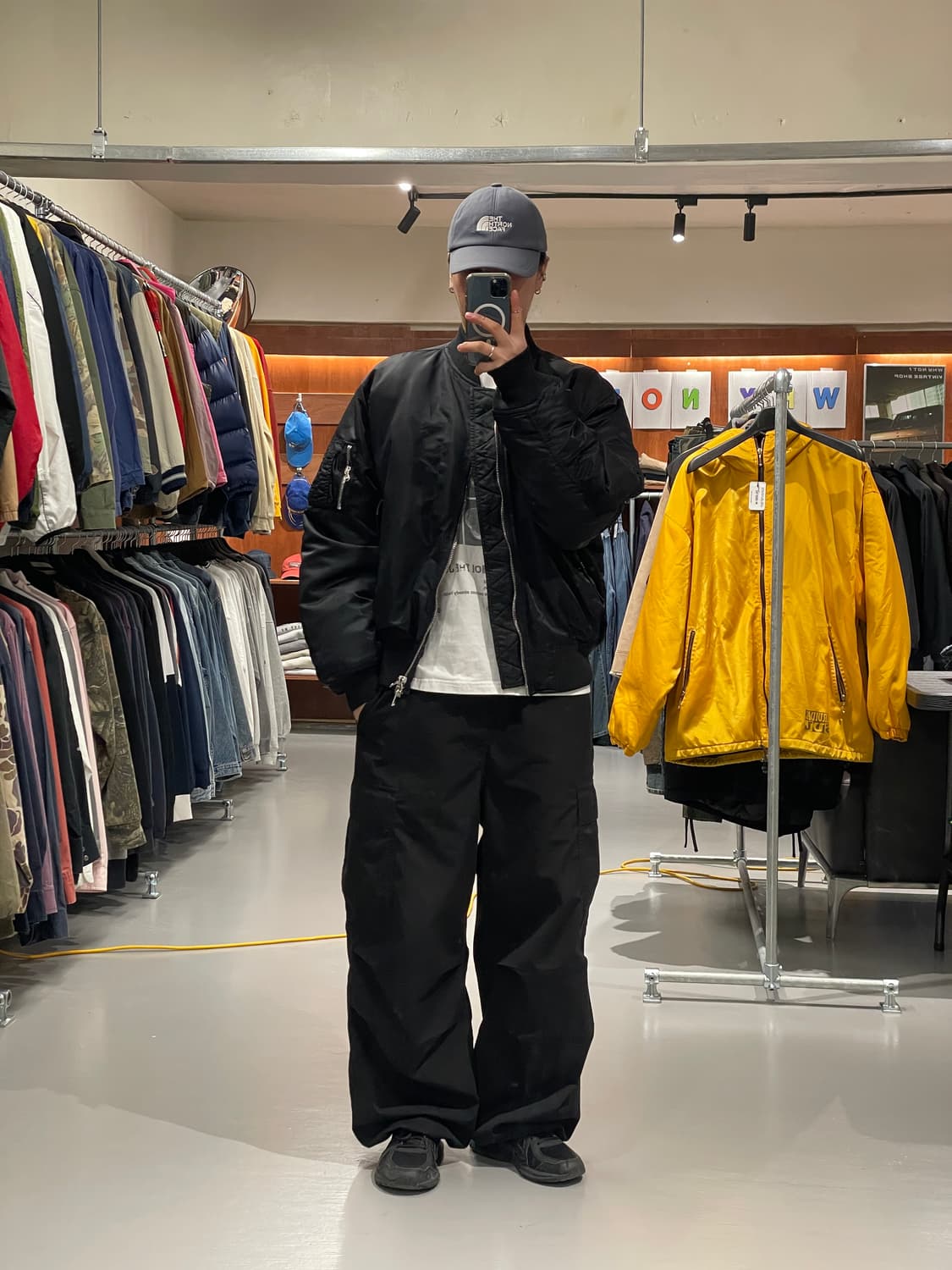 빈티지 항공 점퍼   상품이미지3