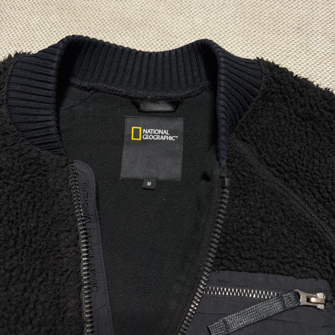 내셔널지오그래픽 뽀글이 플리스 자켓 상품이미지2