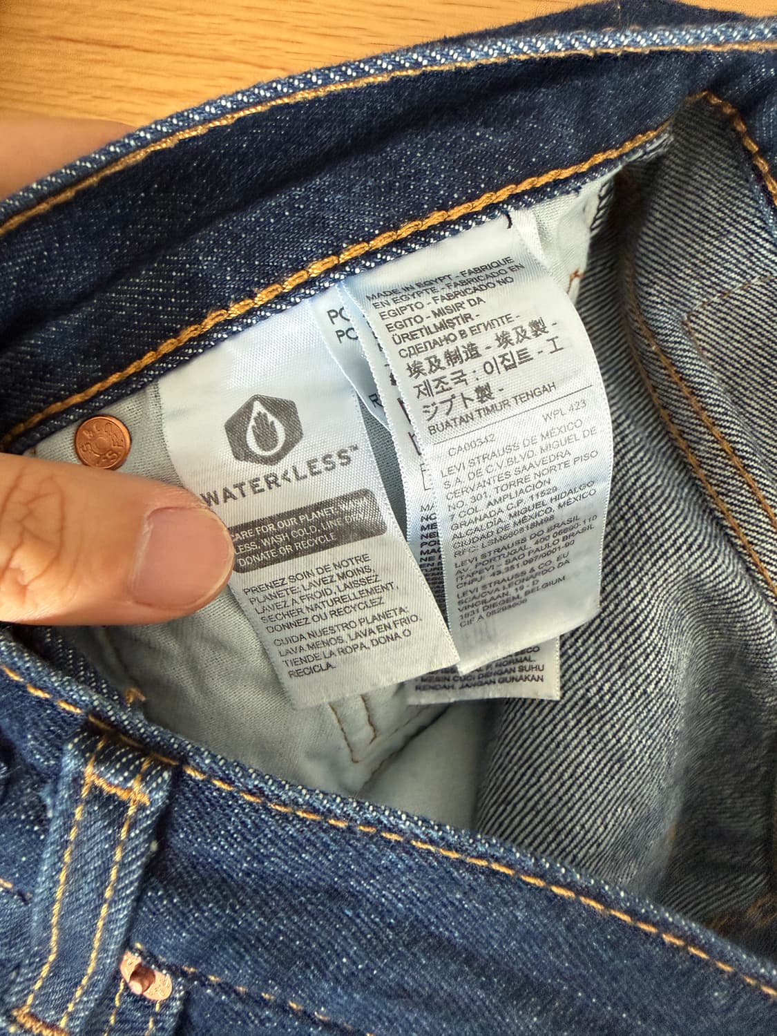 리바이스(Levi's) 501 데님 팬츠 상품이미지8