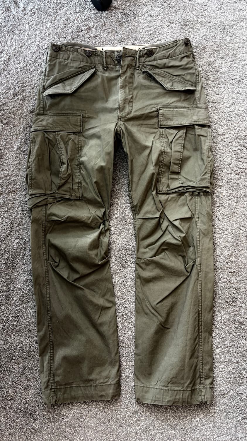 RRL 더블알엘 M-51 서플러스 카고 팬츠 32-30 상품이미지2