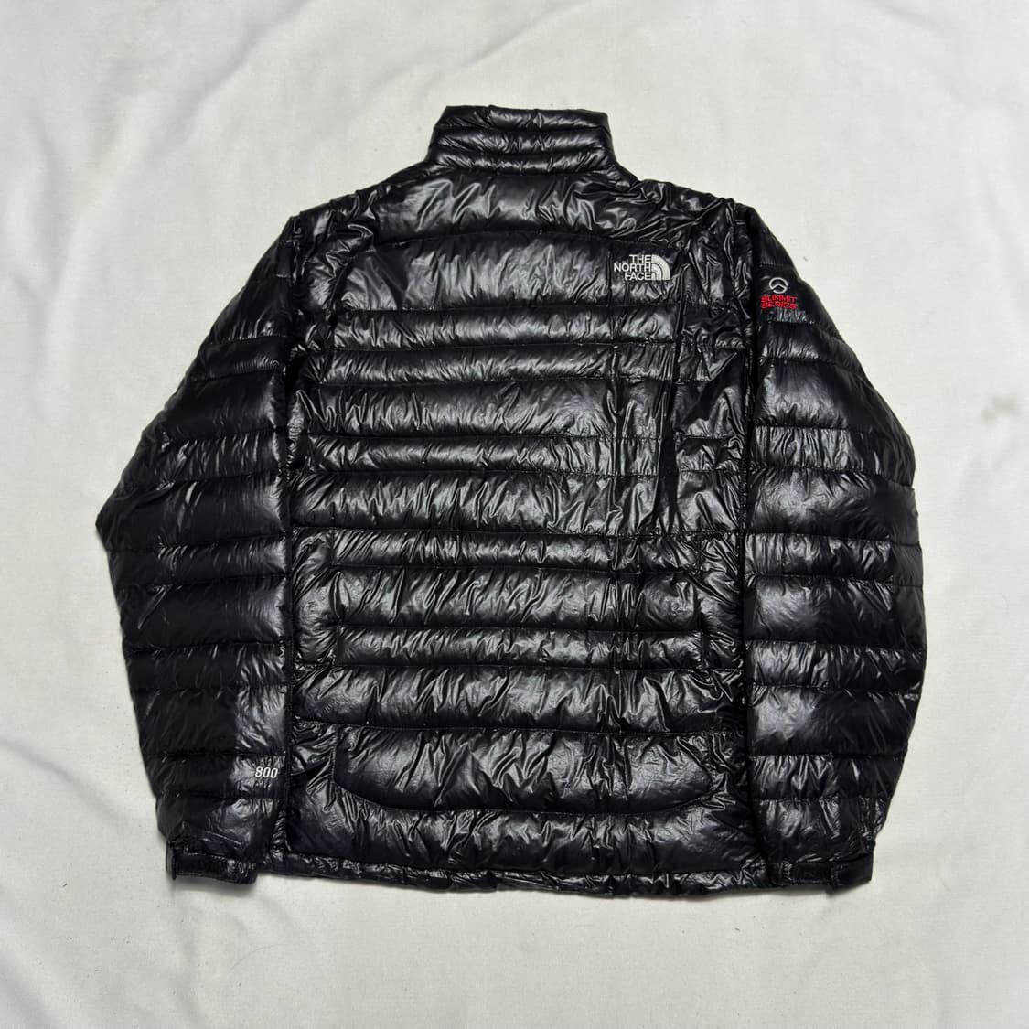 100 노스페이스 블랙 써밋 경량패딩 상품이미지3