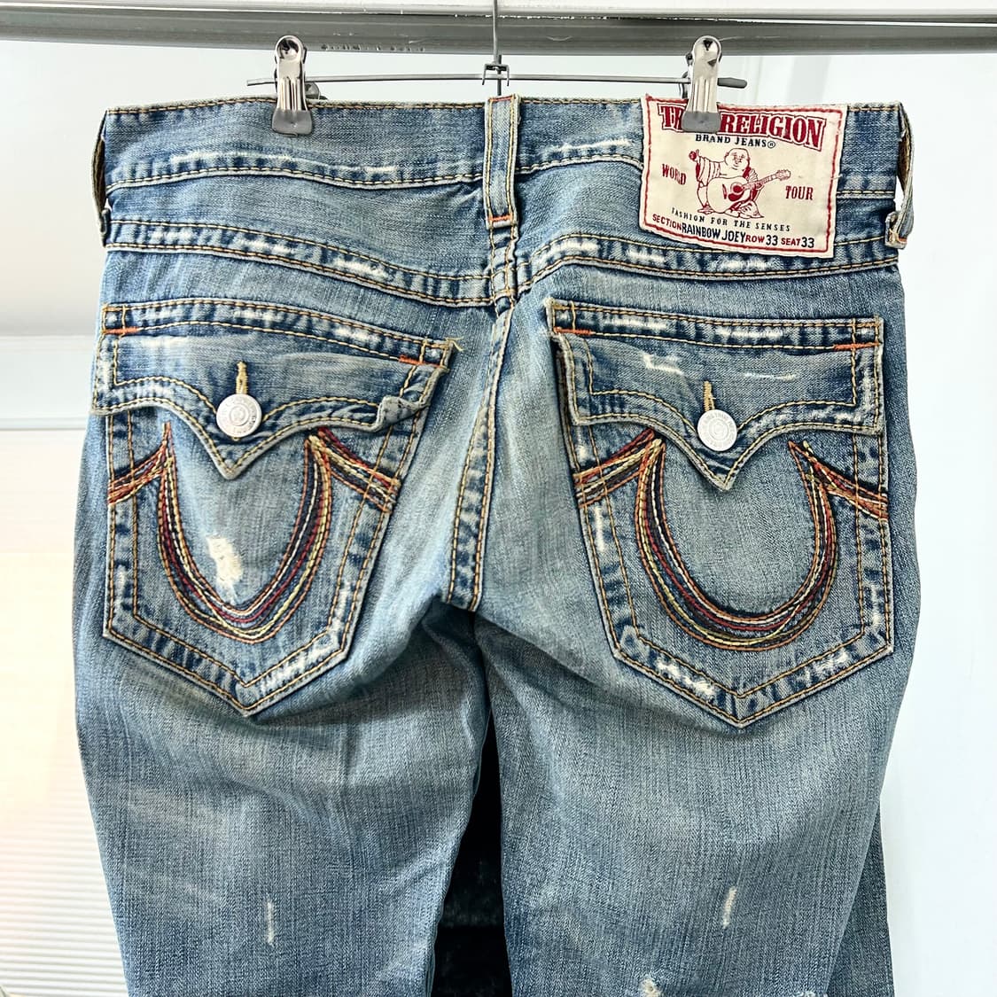 트루릴리전 월드투어 부츠컷 데님 팬츠 상품이미지6