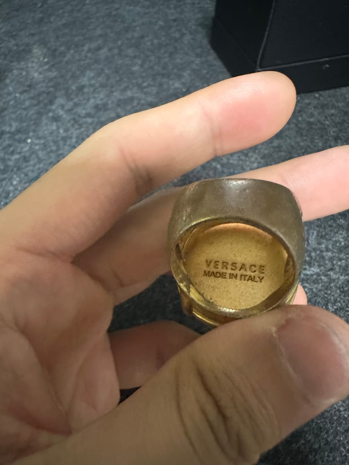 베르사체 메두사 링 20호 상품이미지3