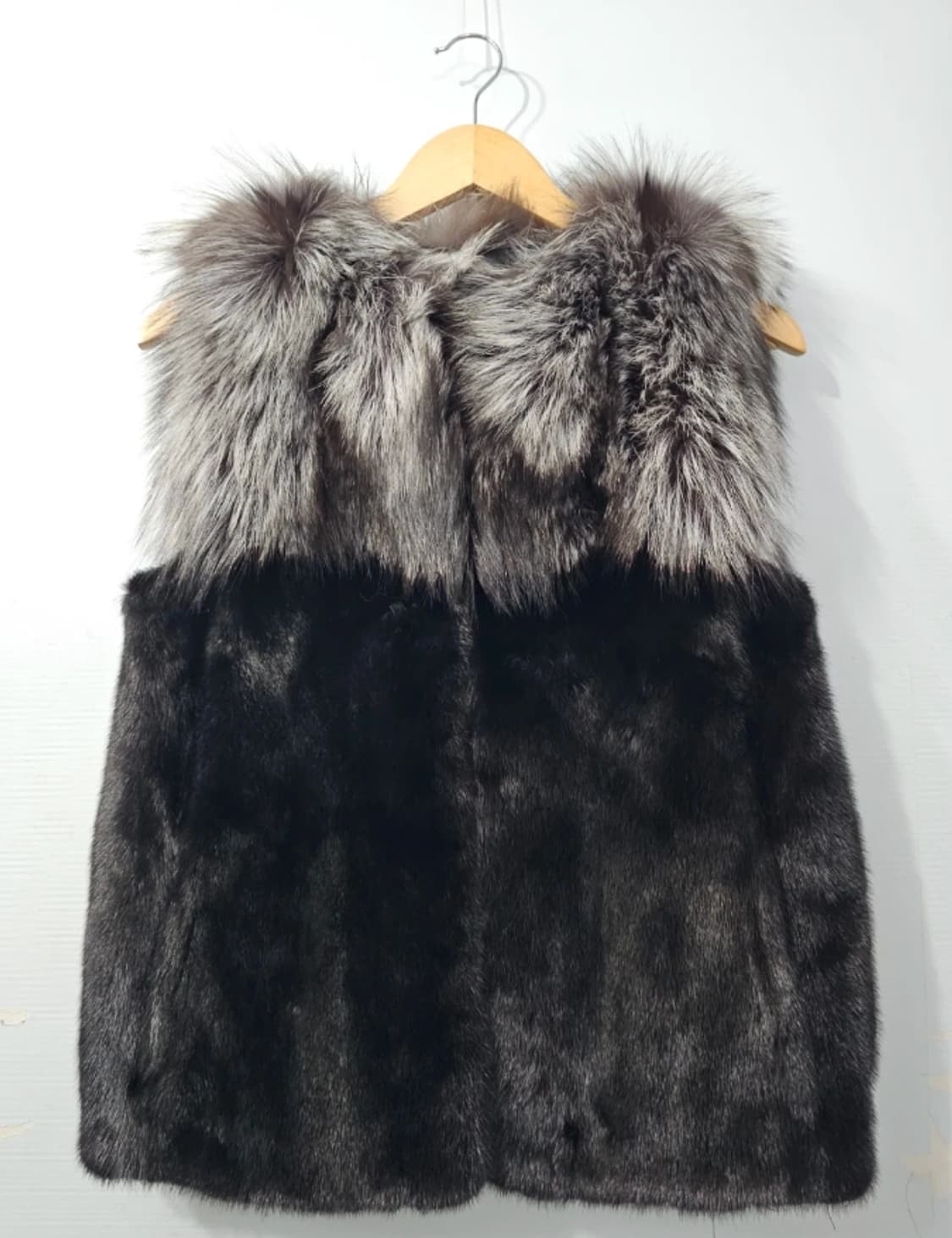 Fasetti 파세티 코펜하겐 밍크 폭스 퍼 베스트 ~66 상품이미지1