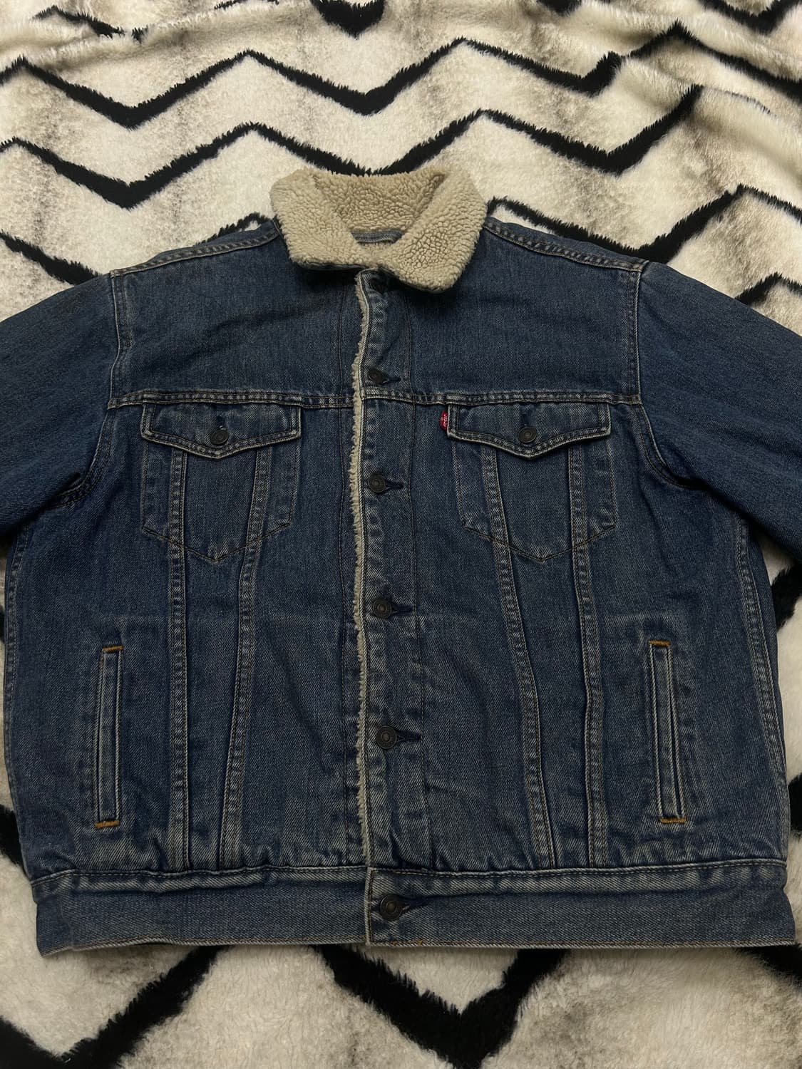 [L]리바이스 데님 쉐르파 트러커 자켓 상품이미지3