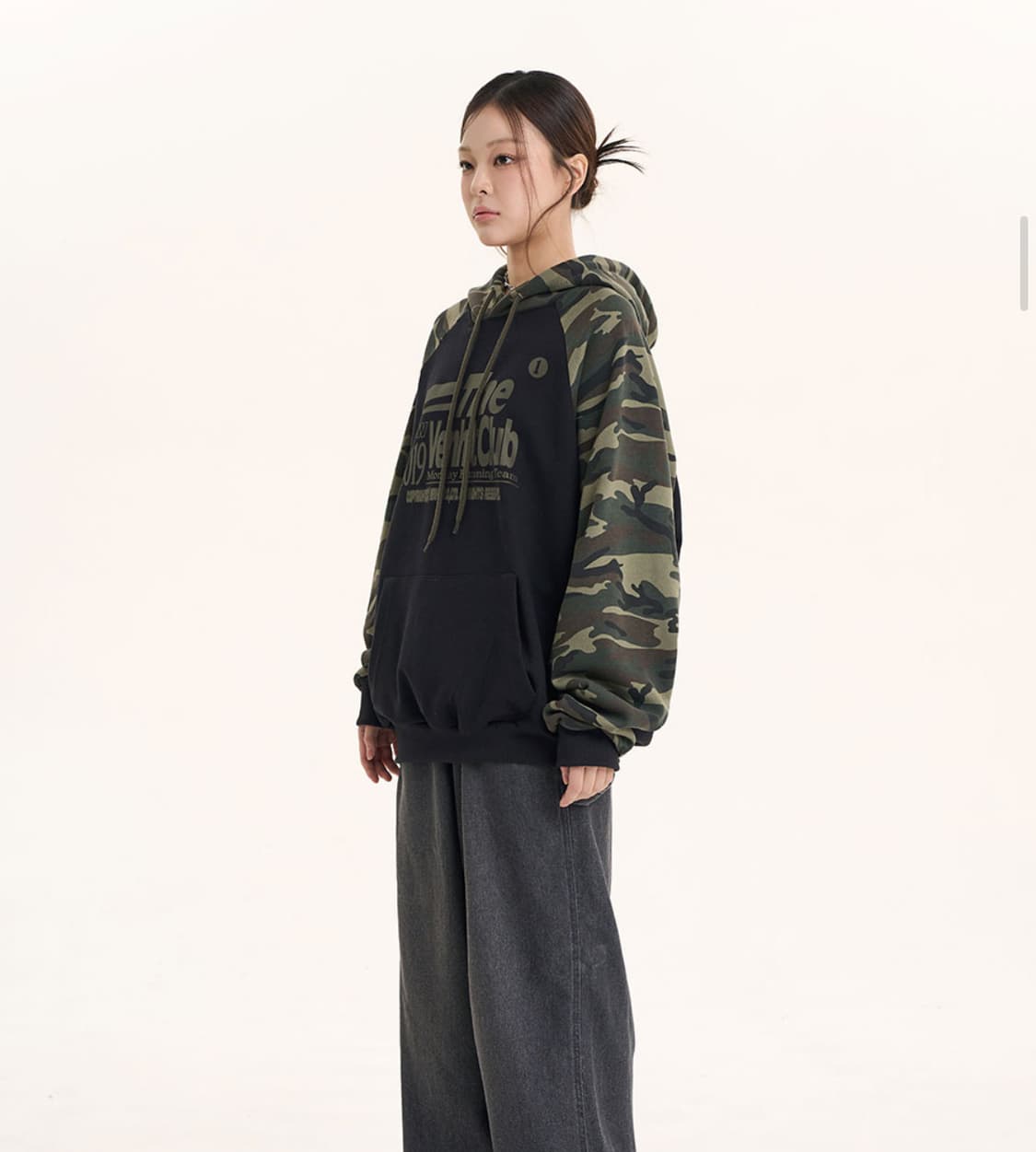 벤힛 카모 래글런 후드티 상품이미지2