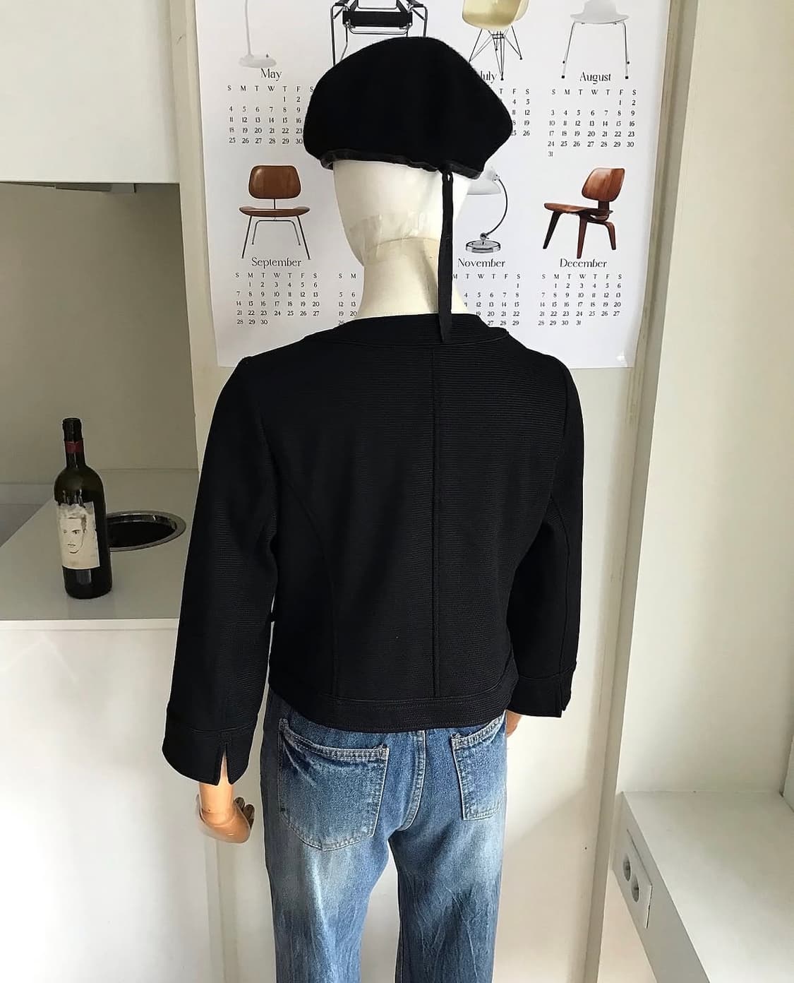 꾸레쥬 은장 라운드 크롭 트위드 자켓 상품이미지10