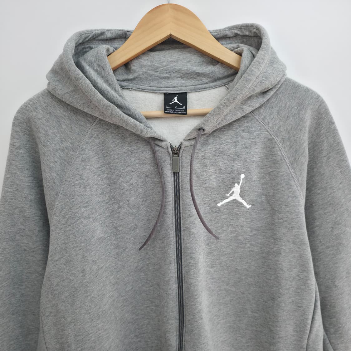 [L] 조던 후드집업 그레이 상품이미지2