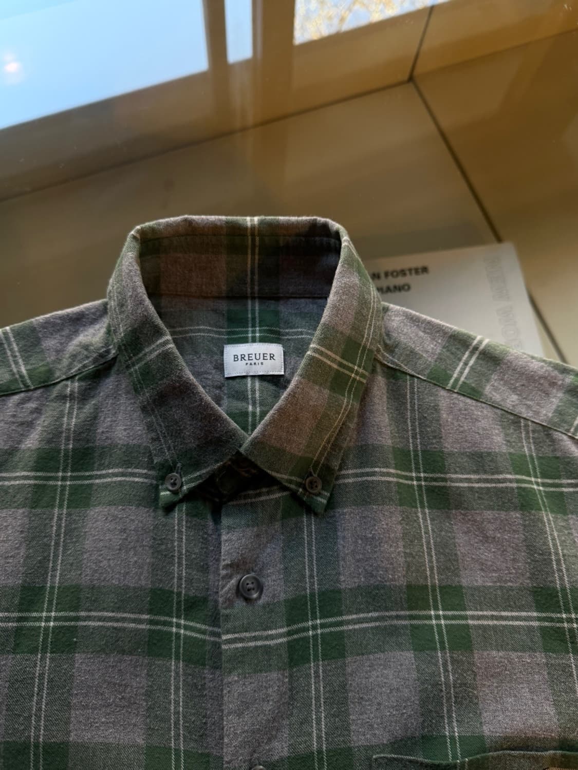 브로이어 버튼다운 셔츠 100 상품이미지7