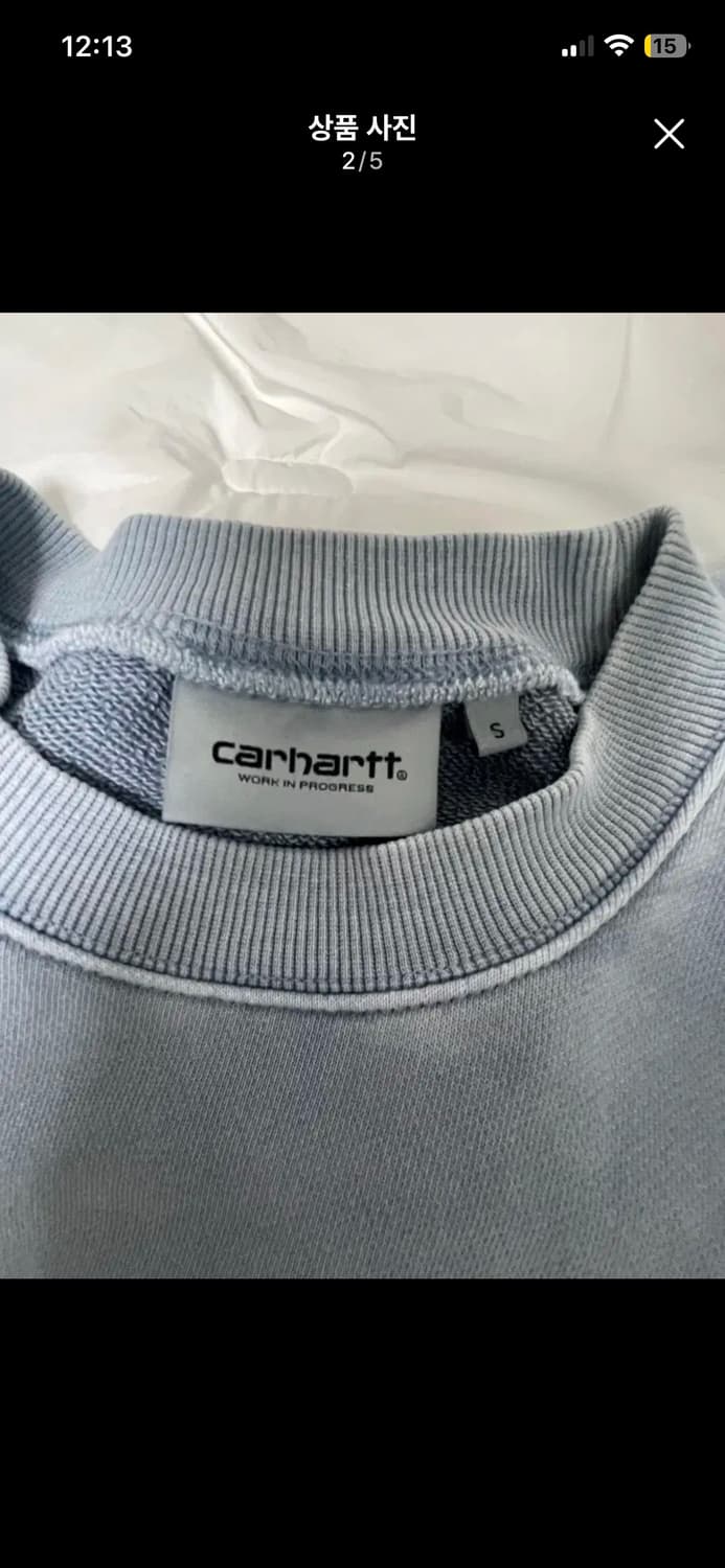 칼하트윕 피그먼트 스웻셔츠S 상품이미지2