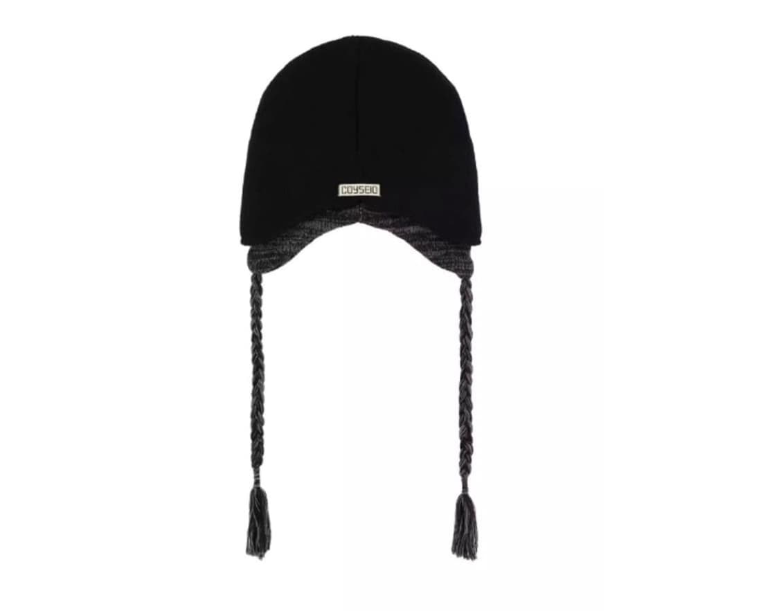 Coyseio 더블 트루퍼 비니 black 상품이미지1