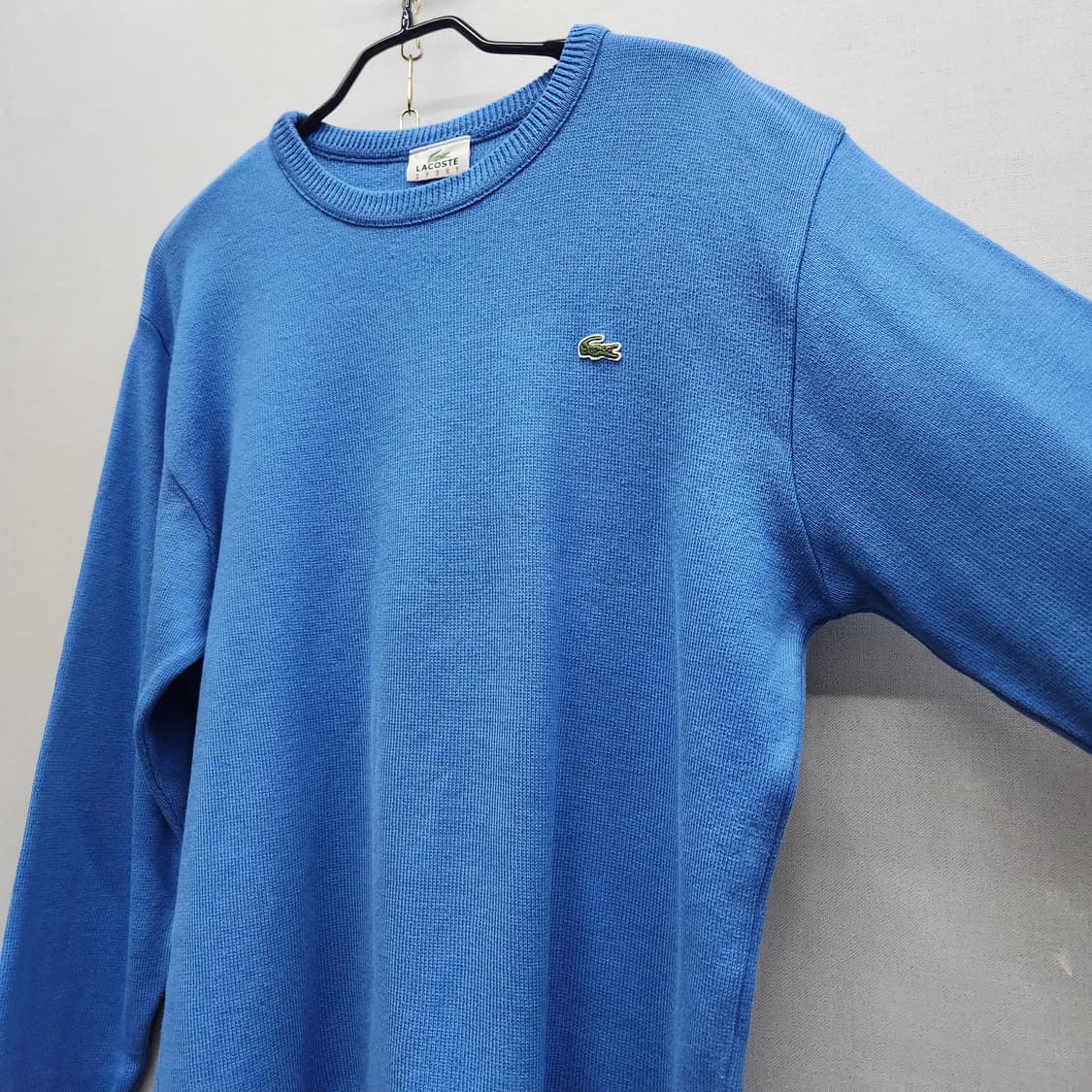 라코스테 로고자수 코튼 니트 4(L) 상품이미지3