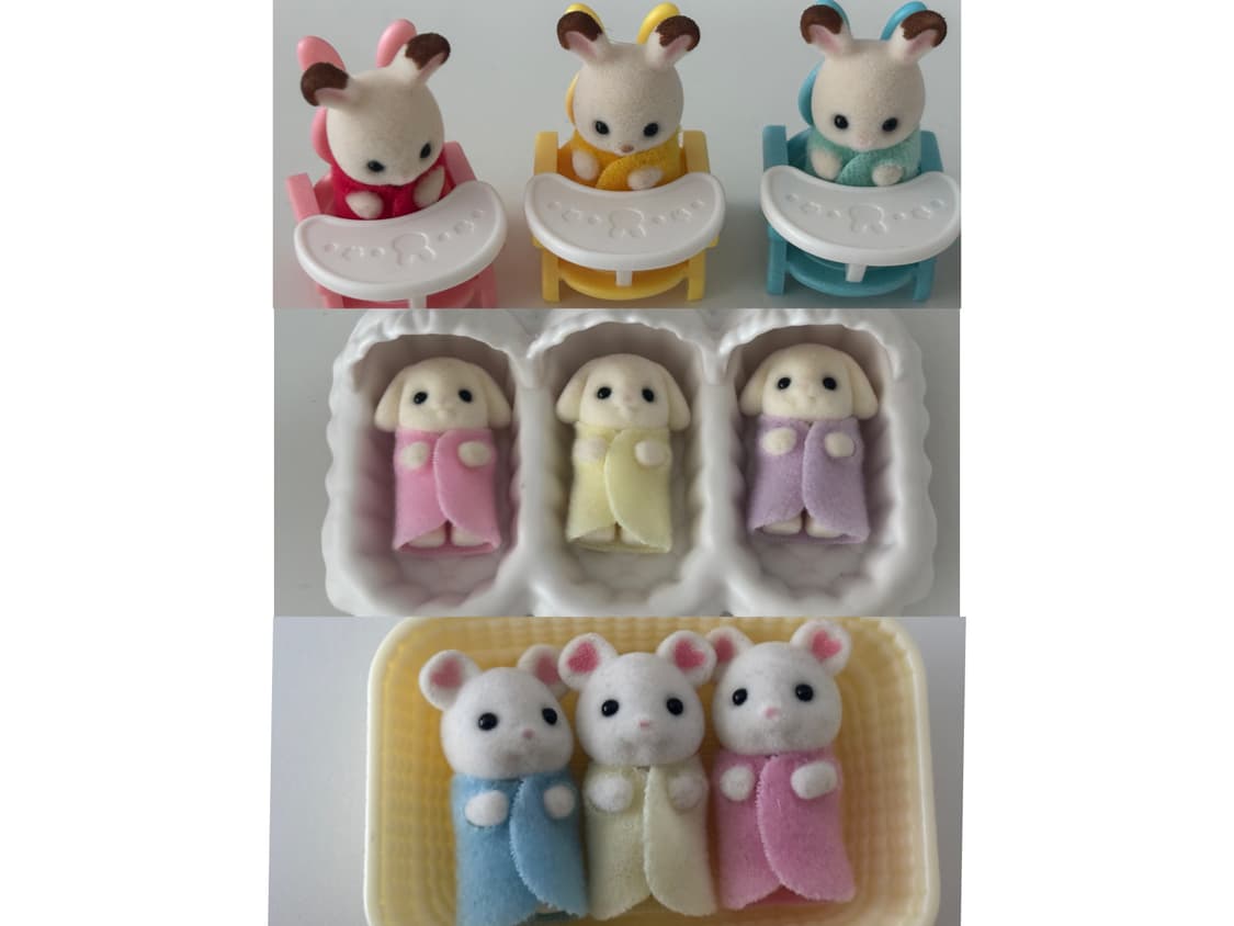 실바니안 초콜릿토끼, 플로라토끼, 마시멜로우쥐 상품이미지1