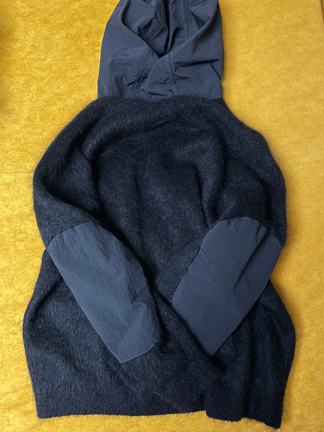 앤드원더 모헤어 니트후디 상품이미지2