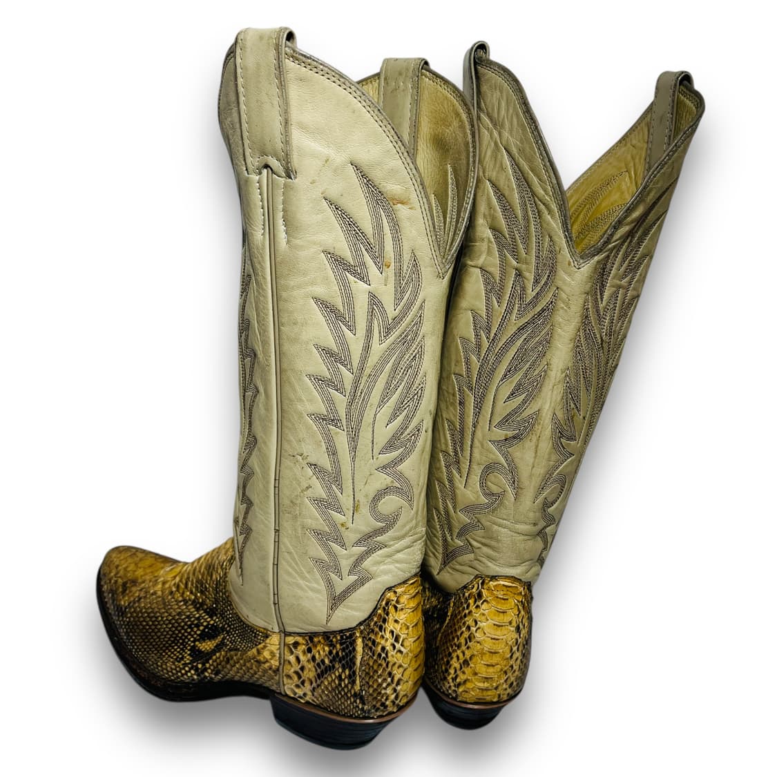 Justin Snake Patterned Western Boots ! 상품이미지5