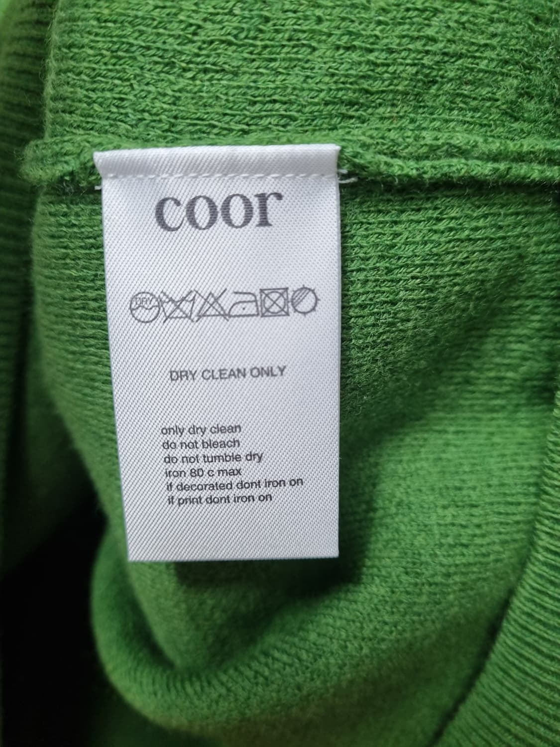 Coor 쿠어 남성 니트 L (새상품급) 상품이미지5