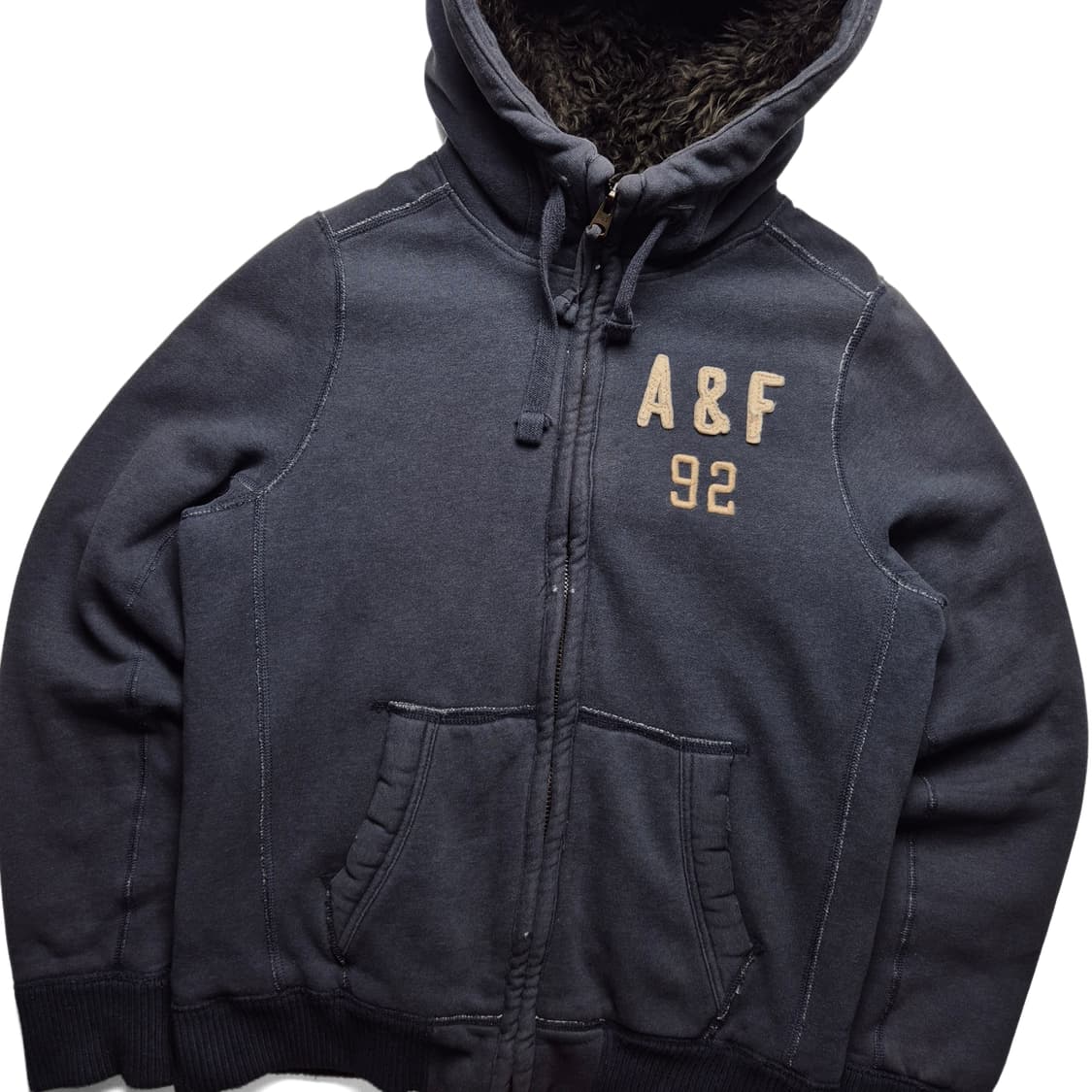 [L] 아베크롬비 울프죠 후드집업 상품이미지3