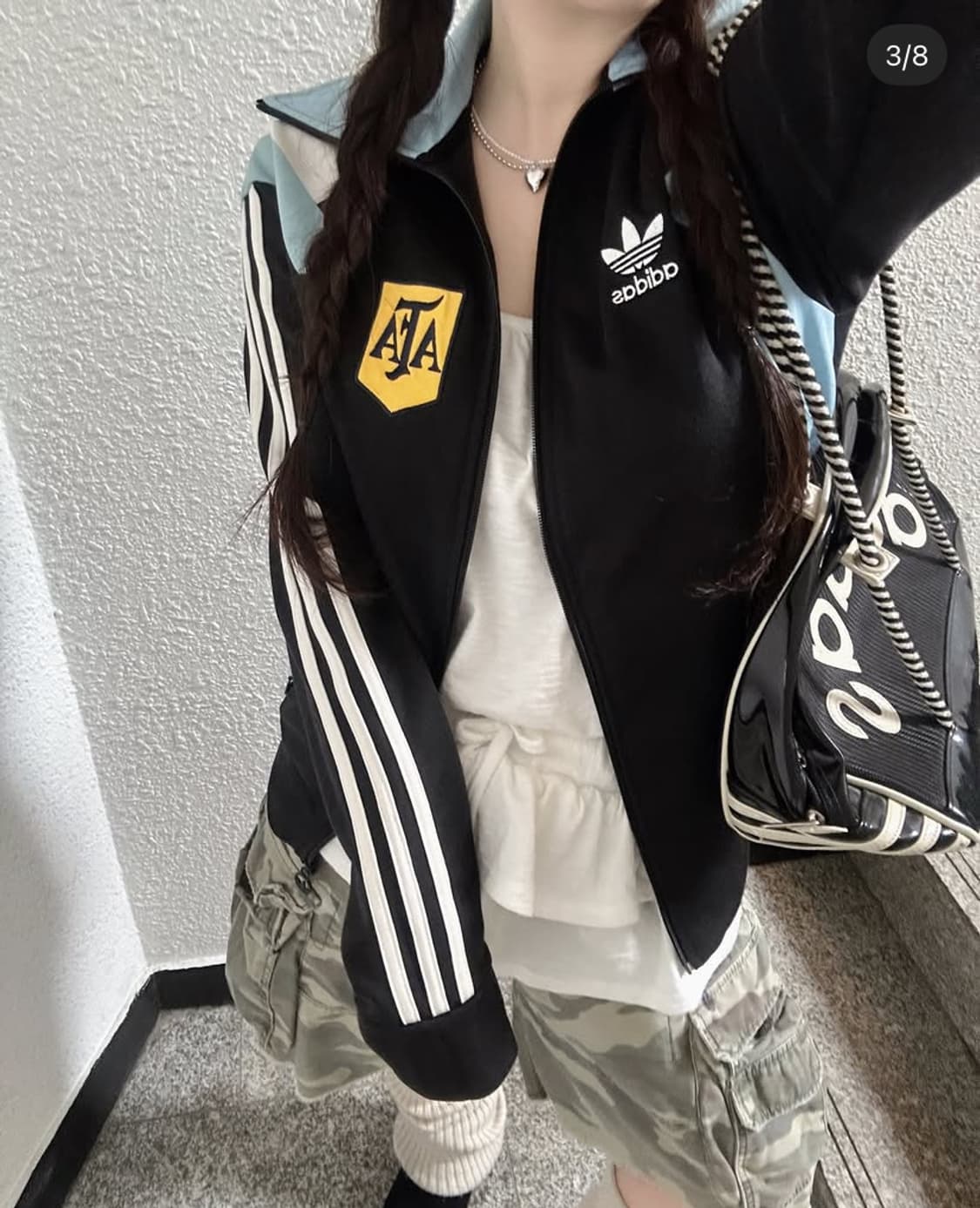 아디다스 빈티지 아르헨티나 트랙탑 상품이미지3