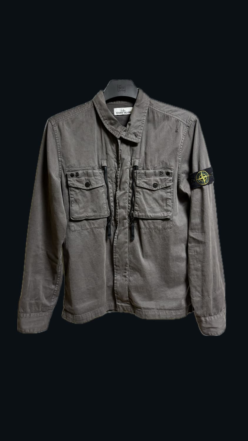 스톤아일랜드 올드이펙트 오버셔츠 상품이미지1