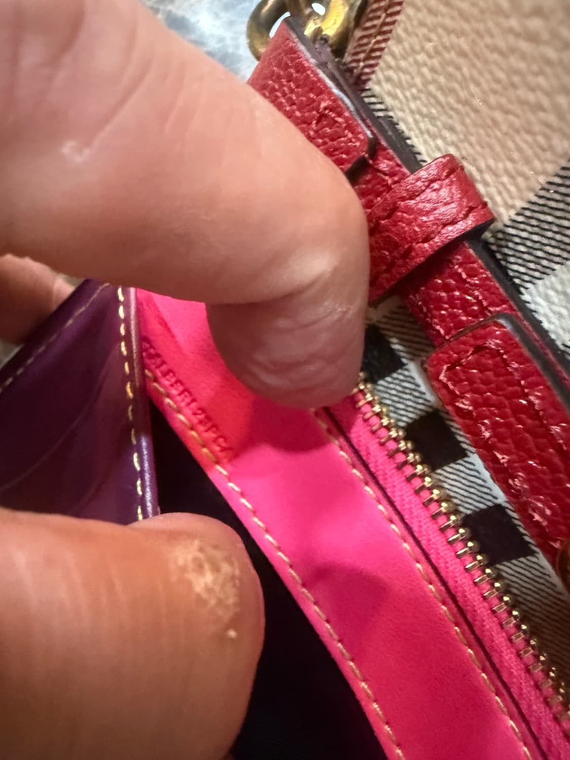 정품 버버리 파우치 체인 크로스백 팝니다 상품이미지10