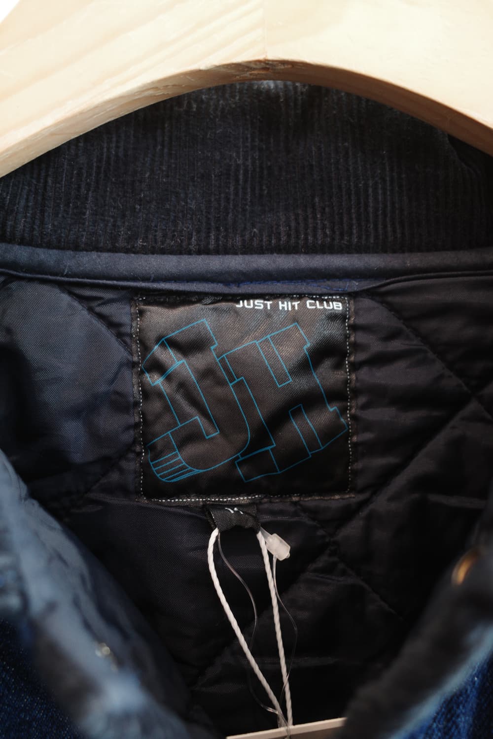 JUST HIT CLUB 인디고데님 퀼팅 자켓 상품이미지3