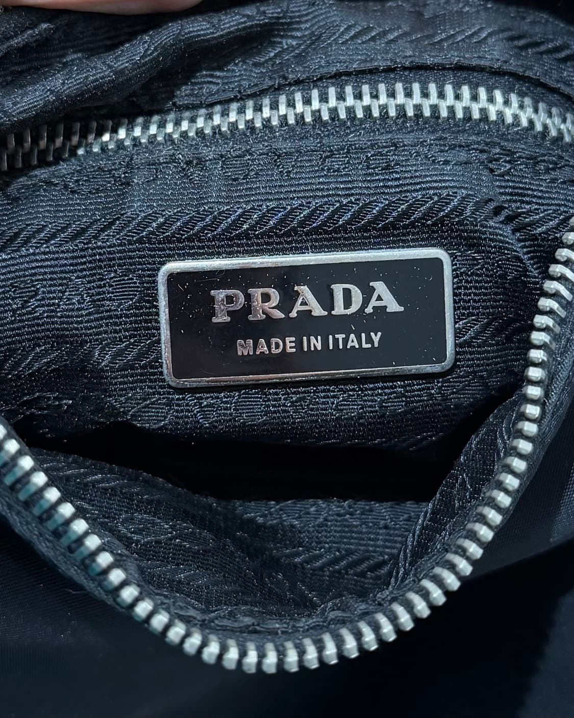 프라다 블랙 나일론 미니 숄더백 상품이미지7