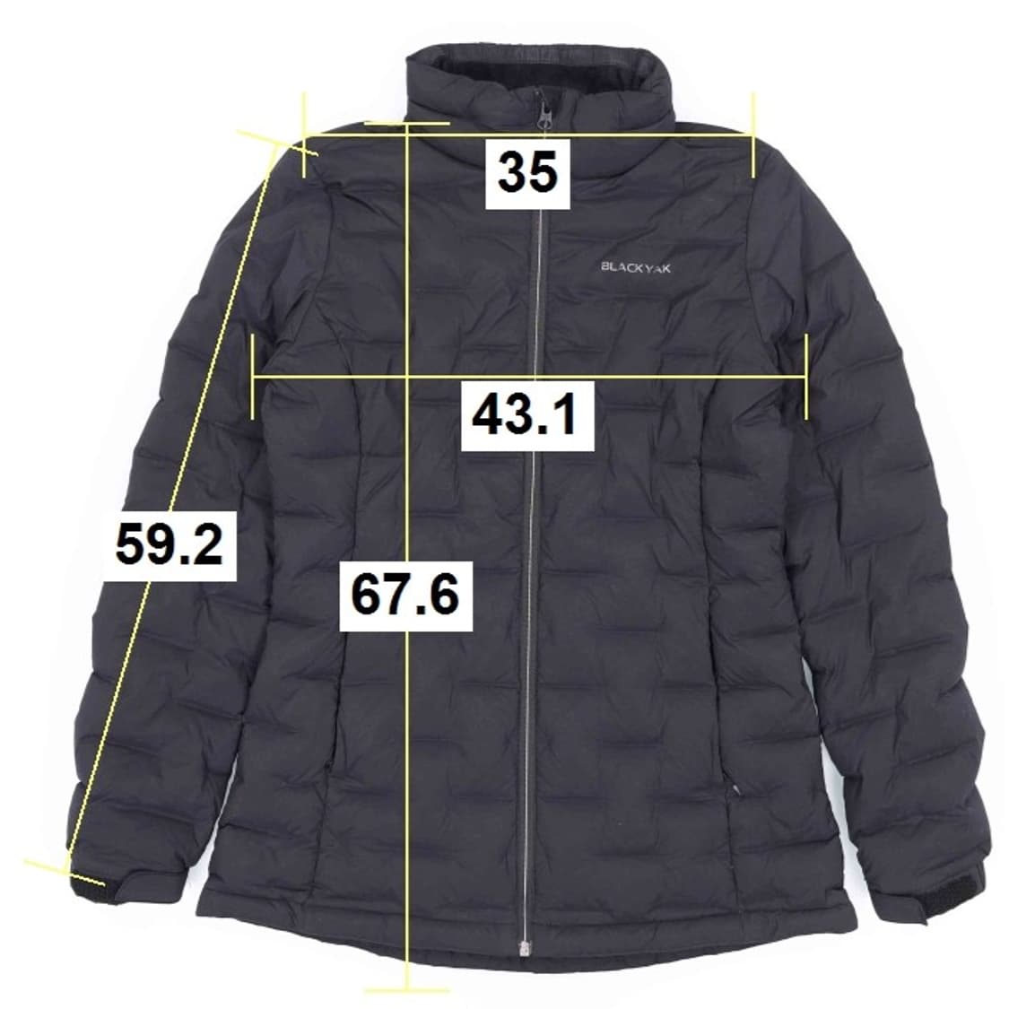 [90] 블랙야크 여성 튜브 라이트 구스다운 경량 패딩 자켓 3990 상품이미지10