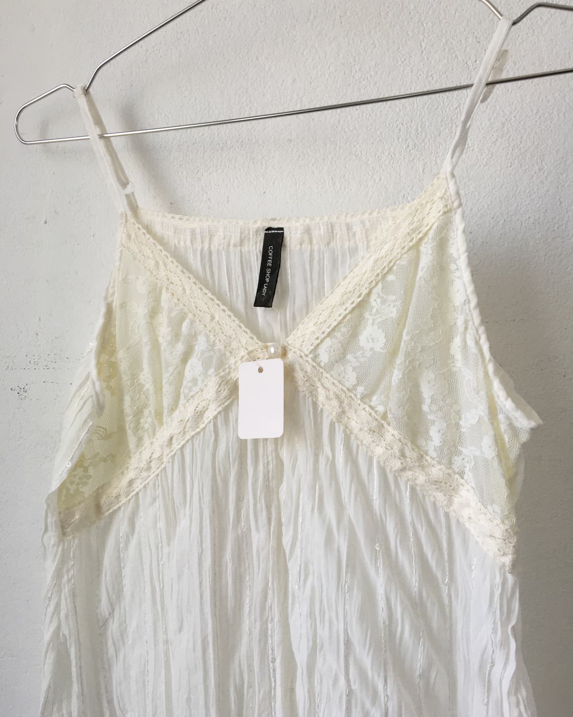 Lace point sleeveless 상품이미지3